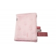 Accessoires pour porte bébé: Doudou rose "L'hiver sera doux"